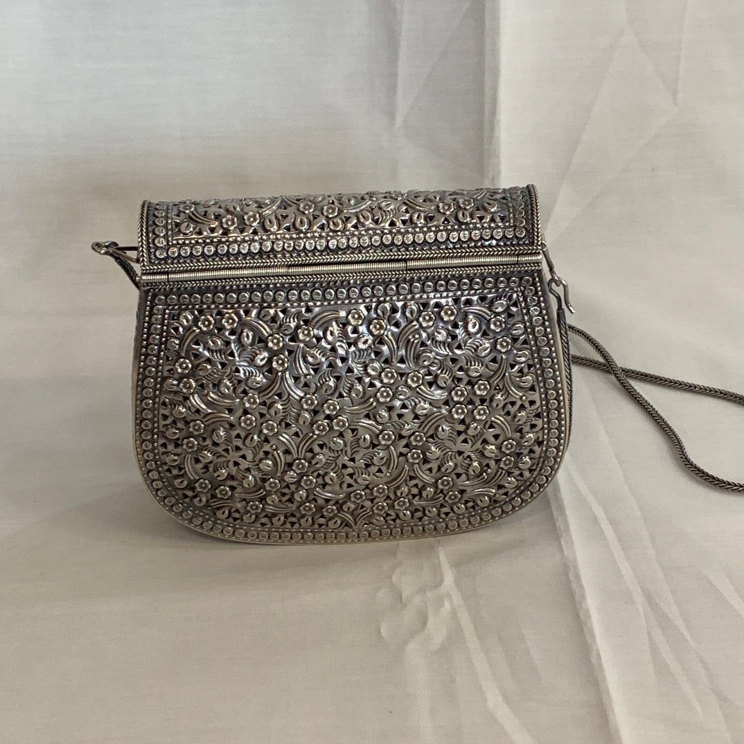 Luxury Rhinestone Shoulder Bag Silver Purse Soft Pouch Bags Knot Bag Handbag  | eBay